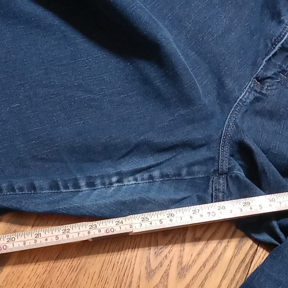 LEE Jeans Women 20 BLUE Denim Preowned CLASSIC FIT STRAIGHT LEG Used Spring - Picture 9 of 12